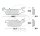 Brake pad left for Yamaha YFM 550 2009-2015 YFM 700 2007-2020