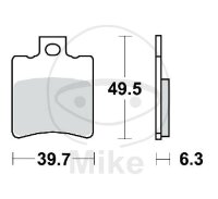 TRW-Lucas EC Scooter Pad MCB674EC