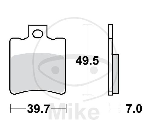 Brake pad for Aprilia Benelli Honda KTM Malaguti MBK Piaggio Suzuki Yamaha