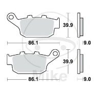 TRW Plaquettes de frein standard MCB841