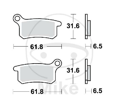 TRW Brake Pad Set Standard Offroad MCB740EC