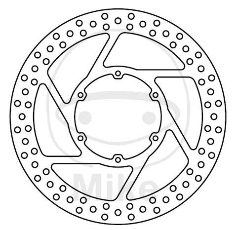 Brake disc TRW for Aprilia BMW Husqvarna