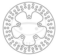 Brake disc TRW for Kawasaki ZX-7R 750 ZX-7RR 750 ZX-9R...