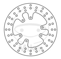 Brake disc TRW for Yamaha XT 600 XTZ 660
