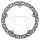 Brake disc RAC TRW for Honda CTX 700 NC 700 750