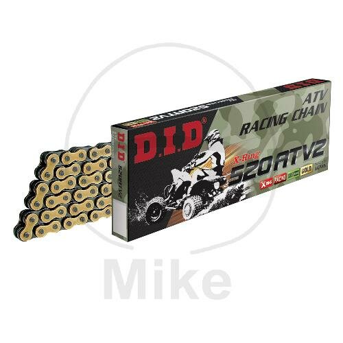 DID X-RINGK GB520ATV2/074 KETTE OFFEN M CLIPSCHLOSS