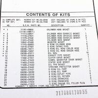 Set completo di guarnizioni motore per Suzuki GSX-R 1100...