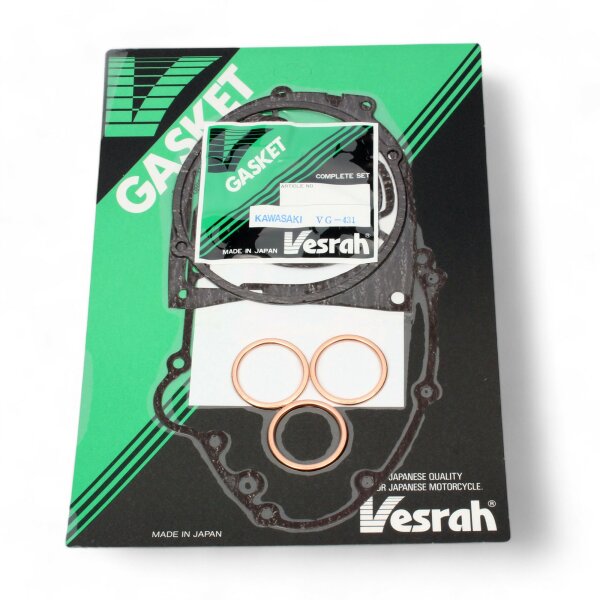 Engine gasket set complete for Kawasaki KH 500 A (H1F) 76-77
