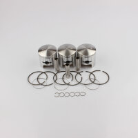 Set pistone completo maggiorato 0.25 mm per Kawasaki H2...