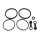 Kit Riparazione Pinza Freno BCR-409 per Kawasaki ZRX ZX-7R ZX-12R ZXR ZZR
