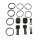 Kit réparation étrier de frein BCF-321 pour Suzuki DL 650 1000 GSF 600 650 GSX SV VL