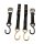 Lashing straps black 165 cm
