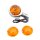 Ox eyes turn signal polished aluminum for 22 mm handlebar e-tested