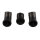 Air filter rubber set for Kawasaki S2 350 Mach2 KH 400 S3 11015-024 11015-025