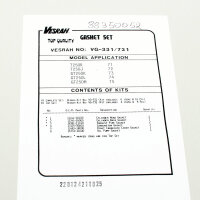 Motor Dichtsatz Dichtungssatz komplett für Suzuki GT...
