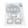 Engine gasket set complete for Suzuki GT 550 73-79
