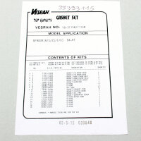 Engine gasket set complete for Suzuki RF 900 R (GT73B) 94-97