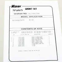 Juego completo de juntas de motor para Suzuki RG 125 F...