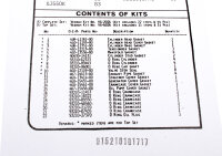 Motor Dichtsatz Dichtungssatz komplett für Yamaha XJ 550 (4V8) 81-84