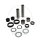 Kit de reparación de rodamientos del basculante para Yamaha YFS 200 Blaster 2000-2006