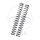 Fork springs linear YSS spring rate 6.5 for Kawasaki Ninja 400 G ABS # 2018