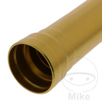 Dip tube fork aluminium gold JMP for Triumph Thruxton...