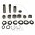 Swing arm linkage bearing repair kit ABR for Kawasaki KX 125 # 1986