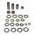 Kit de réparation du levier de renvoi ABR pour Yamaha YZ 125 250 490 # 1983-1985