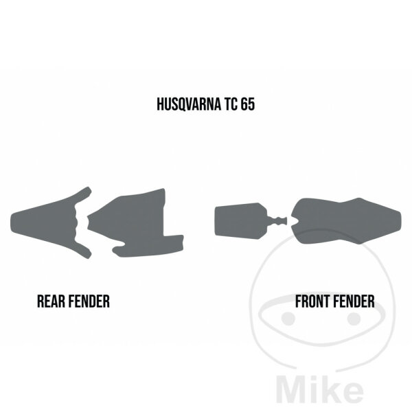 Kit de mousse antisalissure pour Husqvarna TC 65 # 2017-2020