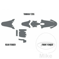 Schmutzabweiser Schaumstoff Satz für Yamaha YZ 65 #...
