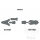 Dirt deflector foam set for KTM SX 50 LC # 2016-2020