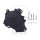 Protector de la tapa de encendido gris para Honda CRF 450 R # 2017-2020