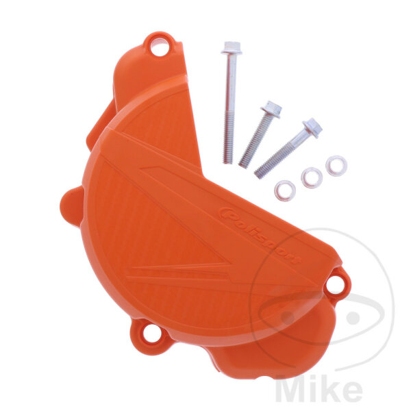 Ignition cover protection orange for KTM EXC-F 250 # 2009-2011