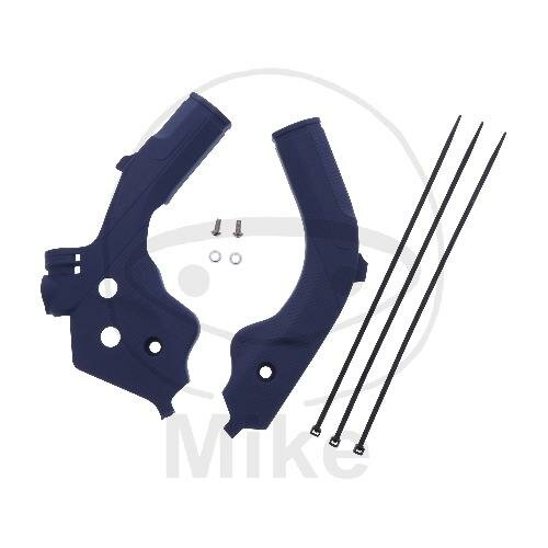 Frame protection set blue for Husqvarna FC FE 250 350 450 FE 501 TC 125 250 300 TX 125