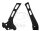 Frame protection set black for Yamaha YZ 125 250 # 2005-2019