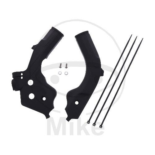 Frame protection set black for Husqvarna FC FE 250 350 450 TC 125 250 TE 150 250 300