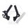 Frame protection set black for Gas Gas EC 250 300 # 2017-2019