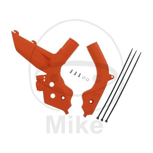 Frame protection set orange for KTM 125 150 250 300 350 450 500