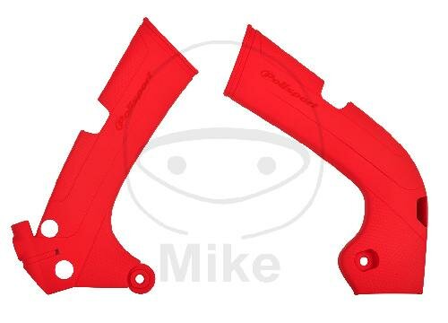 Frame protection set red for Honda CRF 250 2018-2021 # CRF 450 2016-2018