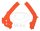 Frame protection set orange for Husqvarna KTM 85 125 150 250 300 350 450 500 501
