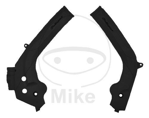 Frame protection set black for Husqvarna KTM 85 125 150 250 300 350 450 500 501
