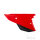Jeu de carénages latéraux rouge noir pour Honda CRF 450 R Typ PE07A # 2021