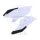 Set di pannelli laterali bianchi per Gas Gas RC 250 300 350 MC 125 250 450 # 2021