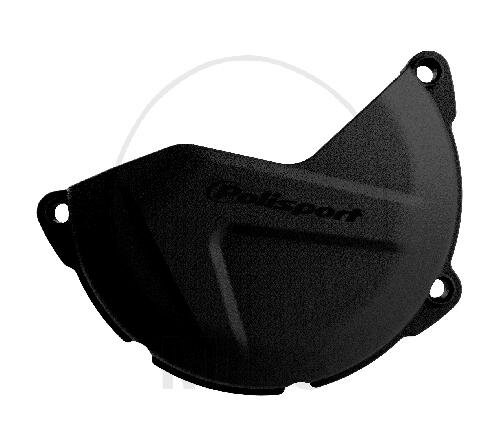 Protección de la tapa del embrague en negro para Yamaha WR-F 450 16-22 # YZ-F 450 11-22