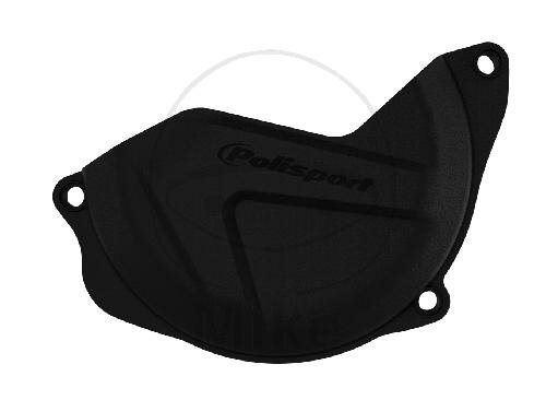 Protección de la tapa del embrague en negro para Honda CRF 450 R # 2010-2016