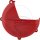 Clutch cover protection red for Beta RR 250 300 13-17 # Xtrainer 300 16-17
