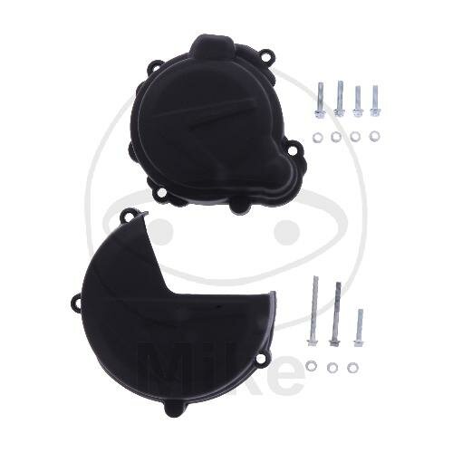 Embrayage Couvercle dallumage Kit de protection noir pour Beta RR 250 350 Xtrainer 300