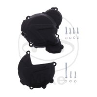 Clutch ignition cover protection set black for Husqvarna...