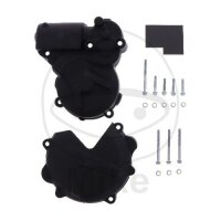 Clutch ignition cover protection set black for KTM EXC...