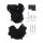 Clutch ignition cover protection set black for KTM EXC 250 300 # 2013-2016